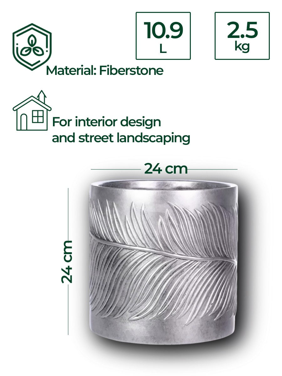 Fiberstone 24cm Architectural Relief Cylinder