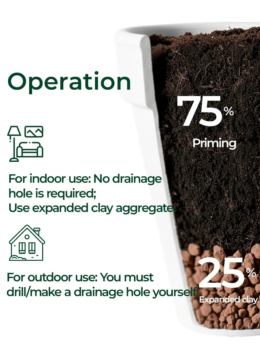 Fiberstone 24cm Architectural Relief Cylinder