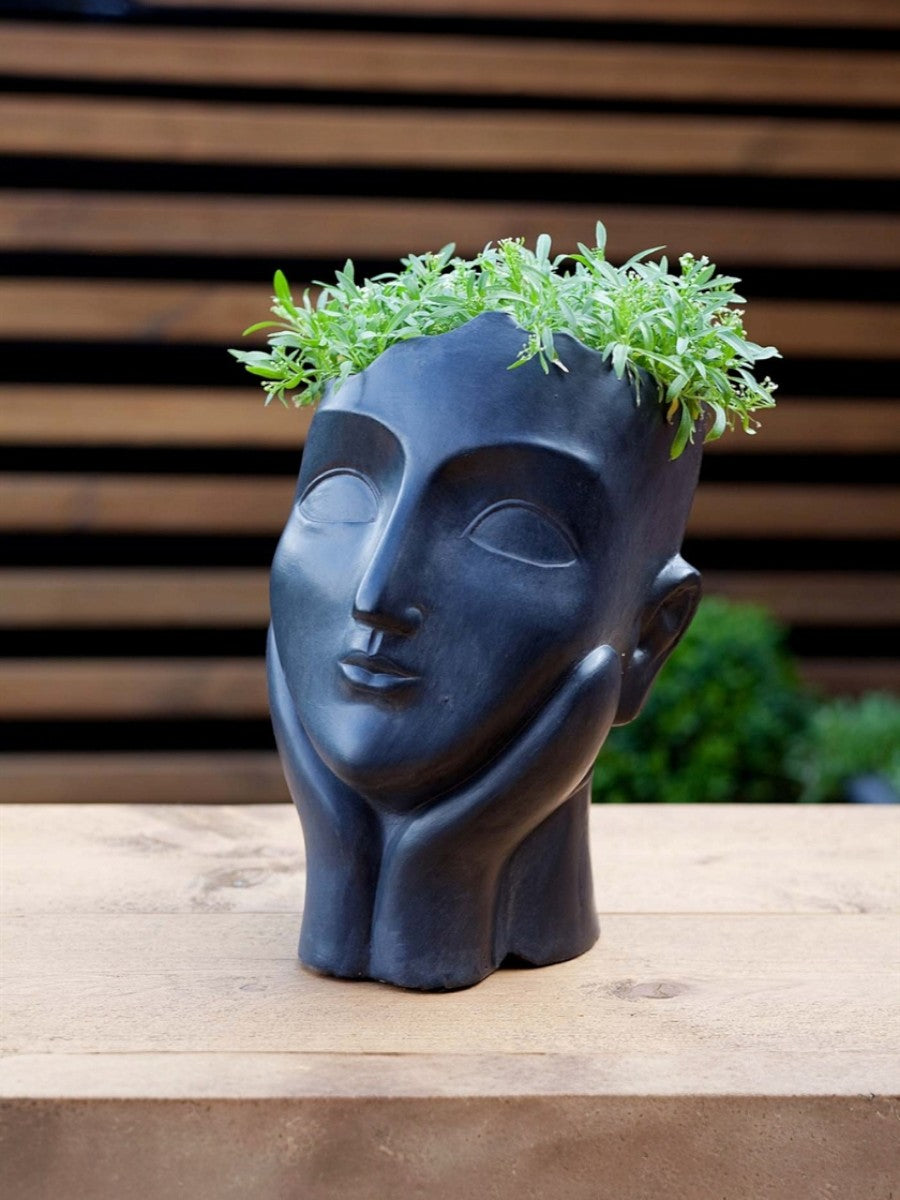 Fiberstone 34.5cm Architectural Tapered Planter