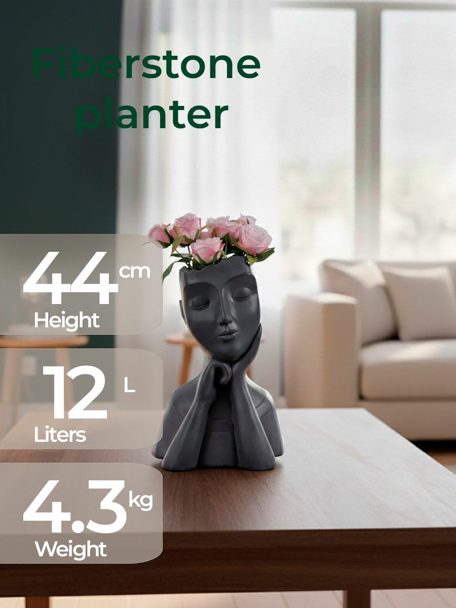 Fiberstone 44cm Architectural Tapered Planter