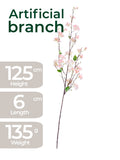 "Emperor’s Palace" Imperial Sakura – 125cm Handcrafted Silk Cherry Blossom