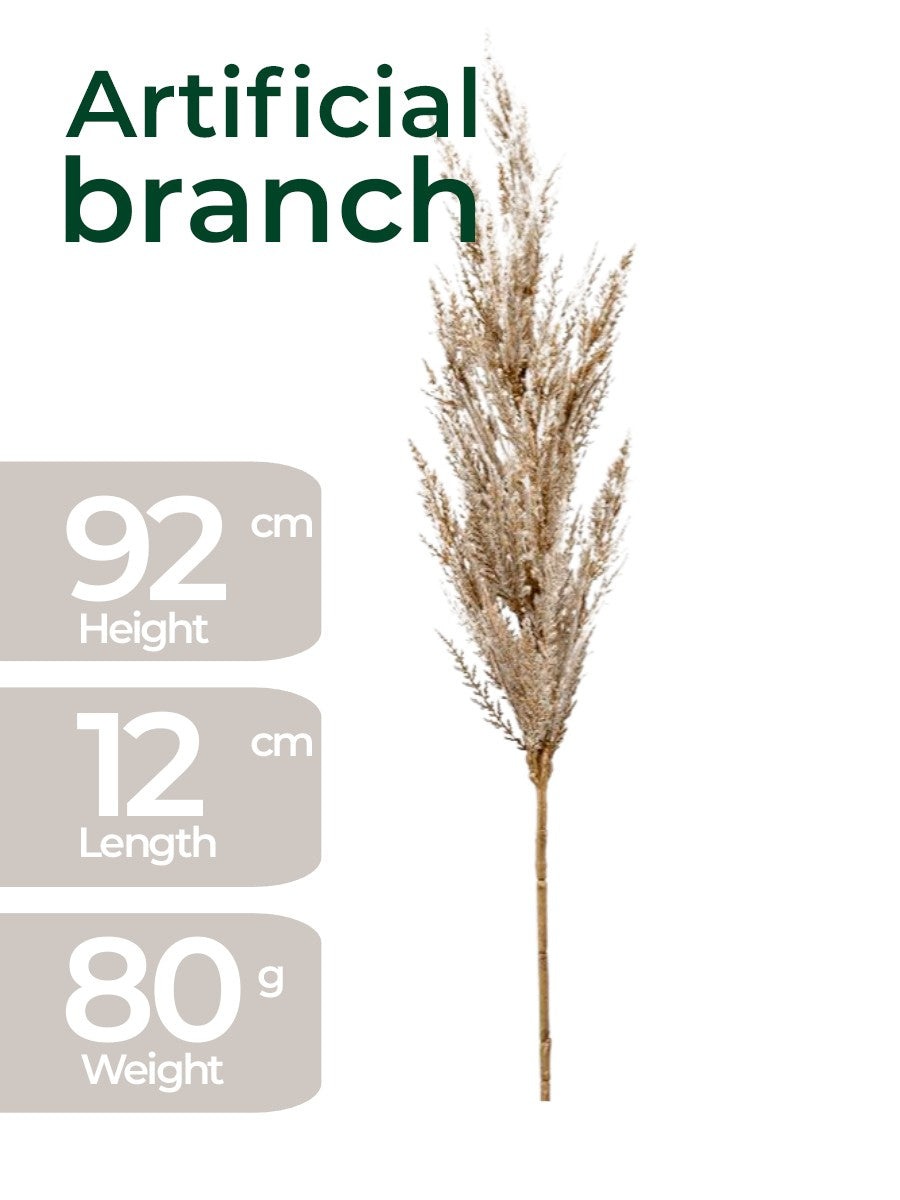 Nordic Cream Pampas Grass – 92cm Premium Minimalist Plume