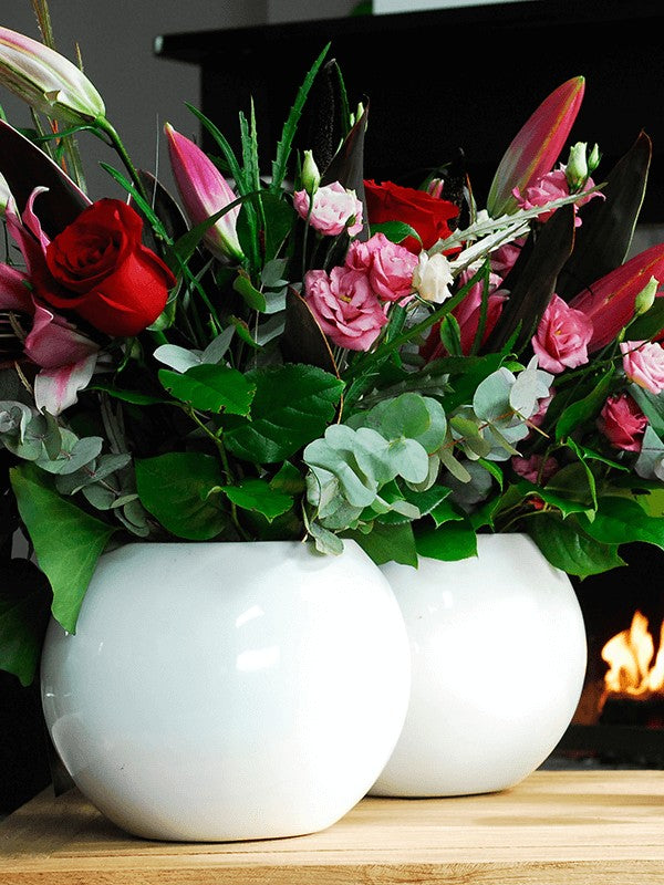Fiberstone 15cm Architectural Sphere Planter